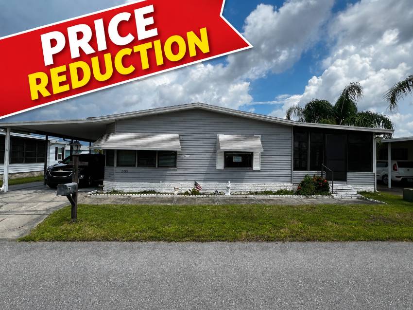 Winter Haven, FL Mobile Home for Sale located at 385 Tennis Lane Swiss Golf & Tennis